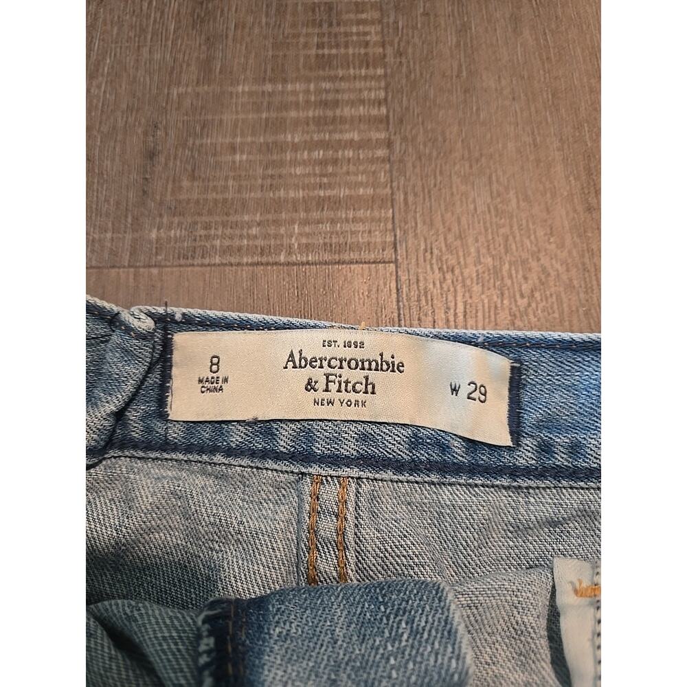 Abercrombie & Fitch Jeans Cut Off Sz 29 8 - Picture 6 of 12